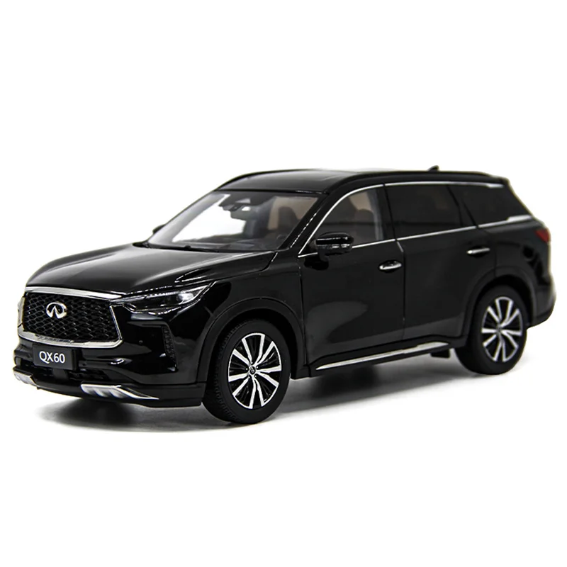 1:18 Scale Infiniti QX60 2022 Diecast Miniature Metal Car Model Adult Alloy Diecast Miniature Simulation Vehicles Toy Collection