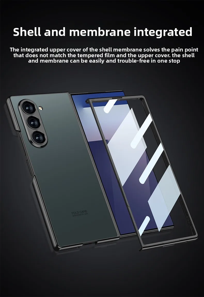 

Чехол для телефона AG Frosted Skin Feeling для Samsung Z Fold 7, защитный чехол