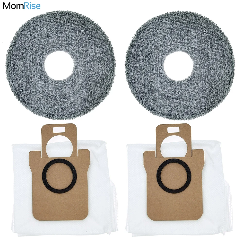 Compatible with Xiaomi Robot Vacuum X20 Max / X20 Pro Accessories Spare Parts Replacement Kit Brush Dust Bag Filter Mop Pads