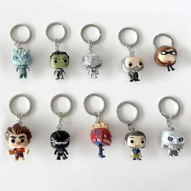 Classic Cartoon Animated Movie Character Mini Cute Figure Collection Keychain Pendant Gift No Box