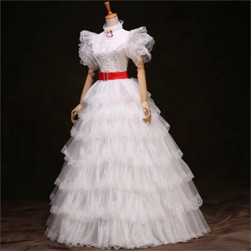 New cake wedding photo and fashion show dress