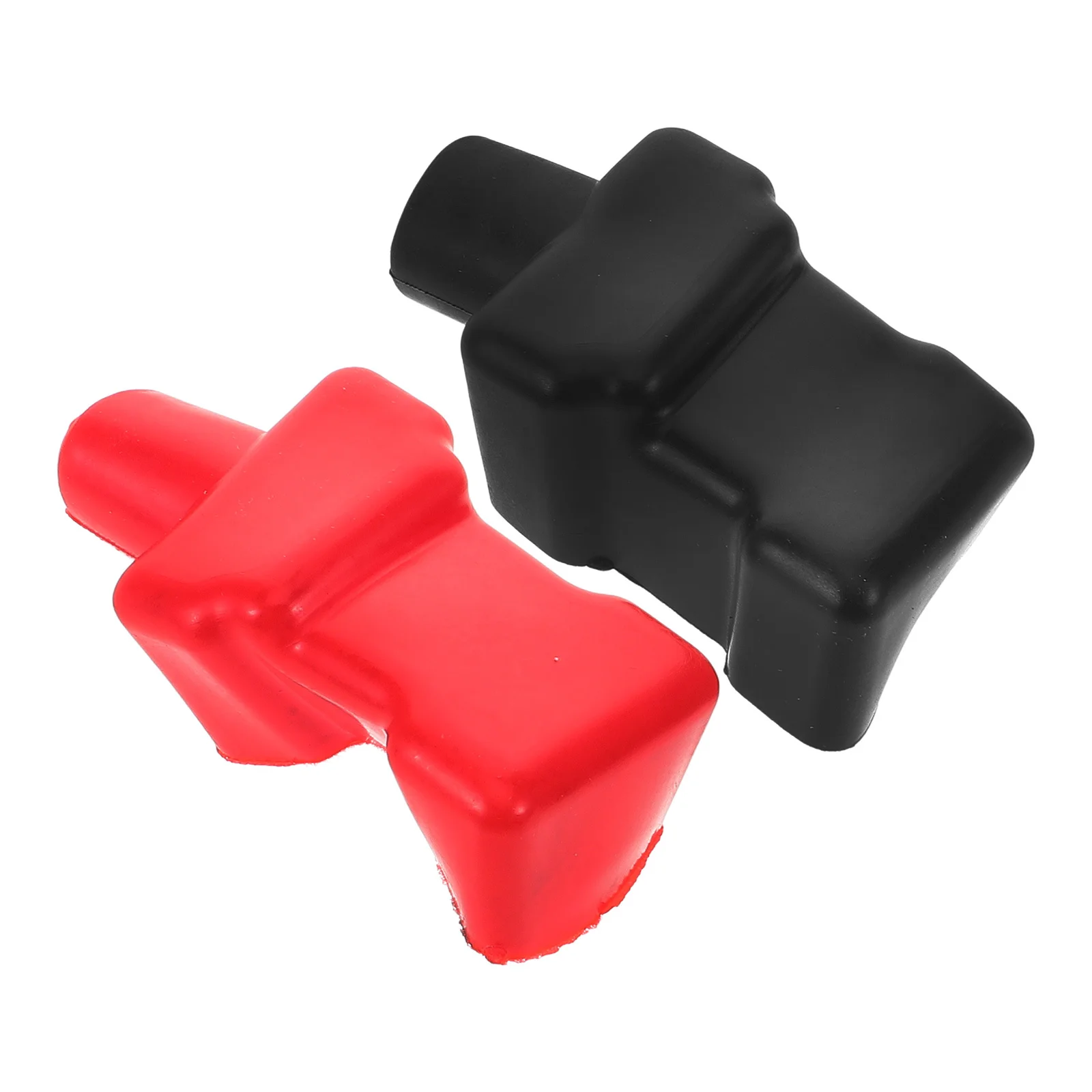 

2Pcs Terminal Insulation Boots Protective Plastic Covers Car Auto Marine Terminal Caps Plastic Insulating Covers