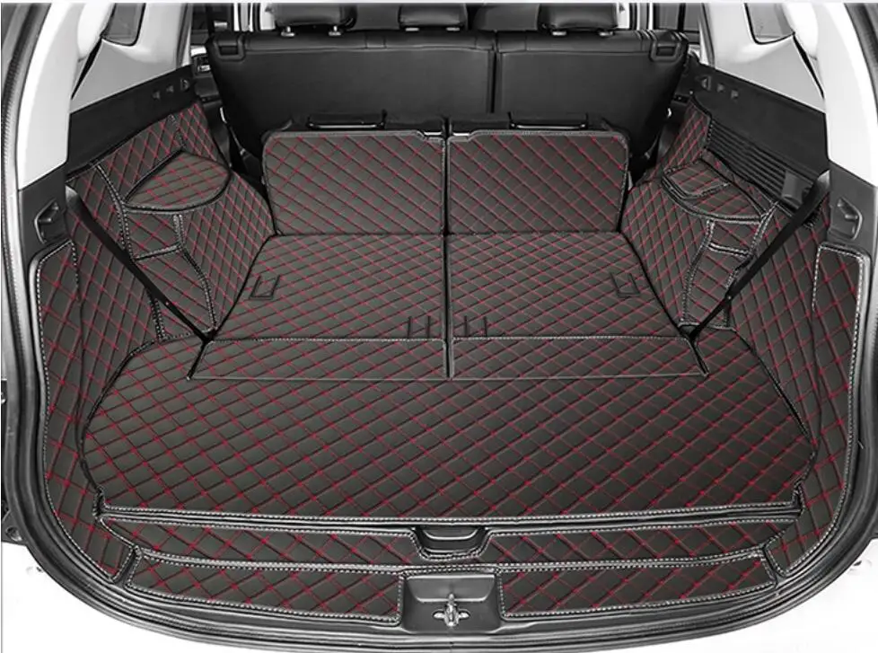 

Высокое качество! Специальные коврики в багажник автомобиля для Mitsubishi Pajero Sport, 7 мест, 2025-2016, коврик для багажника, коврики для багажника, чехол для багажа