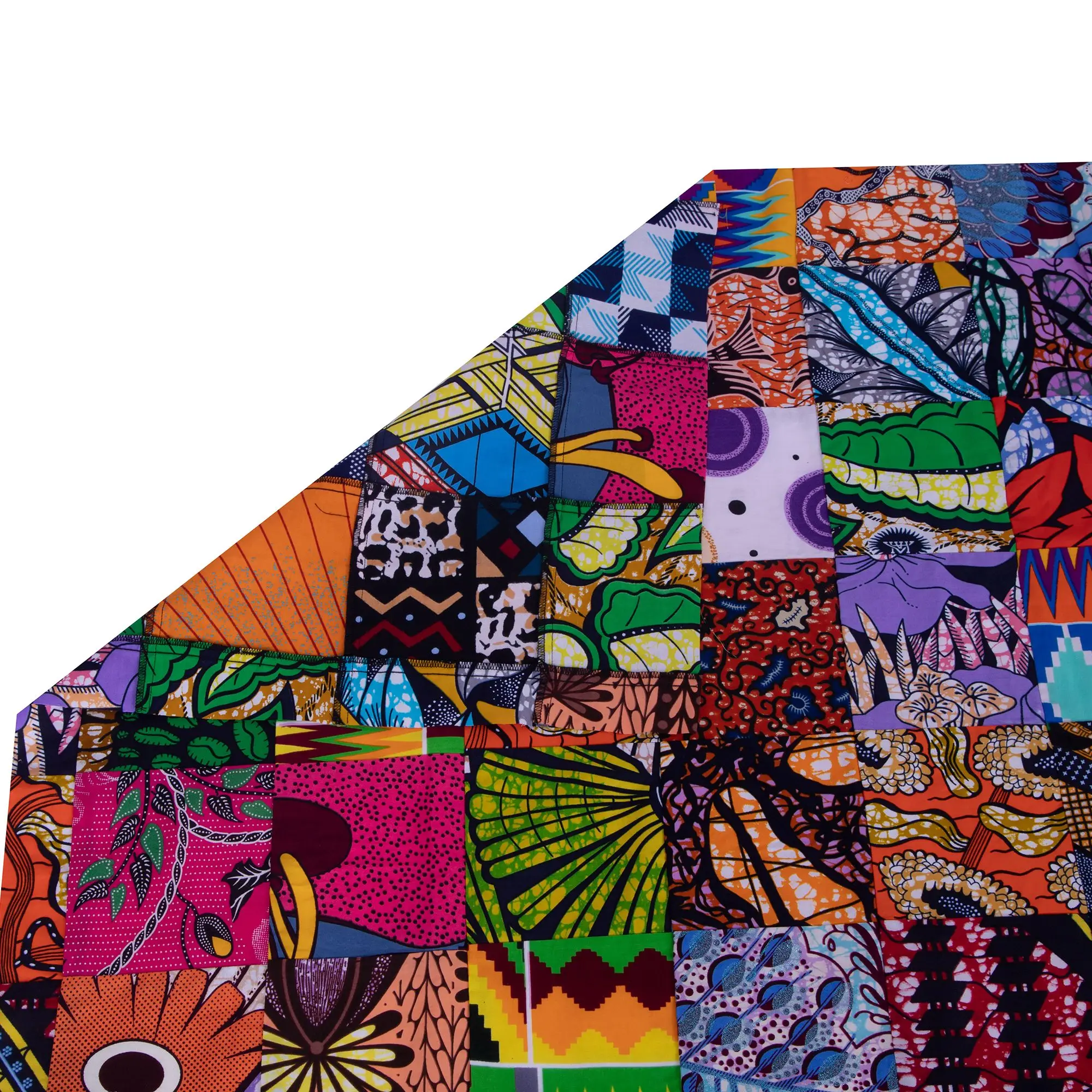 ผ้าแอฟริกันลายแว็กซ์แบบตัดสำเร - Sewing Batik Fabric บทวิจารณ์และราคา