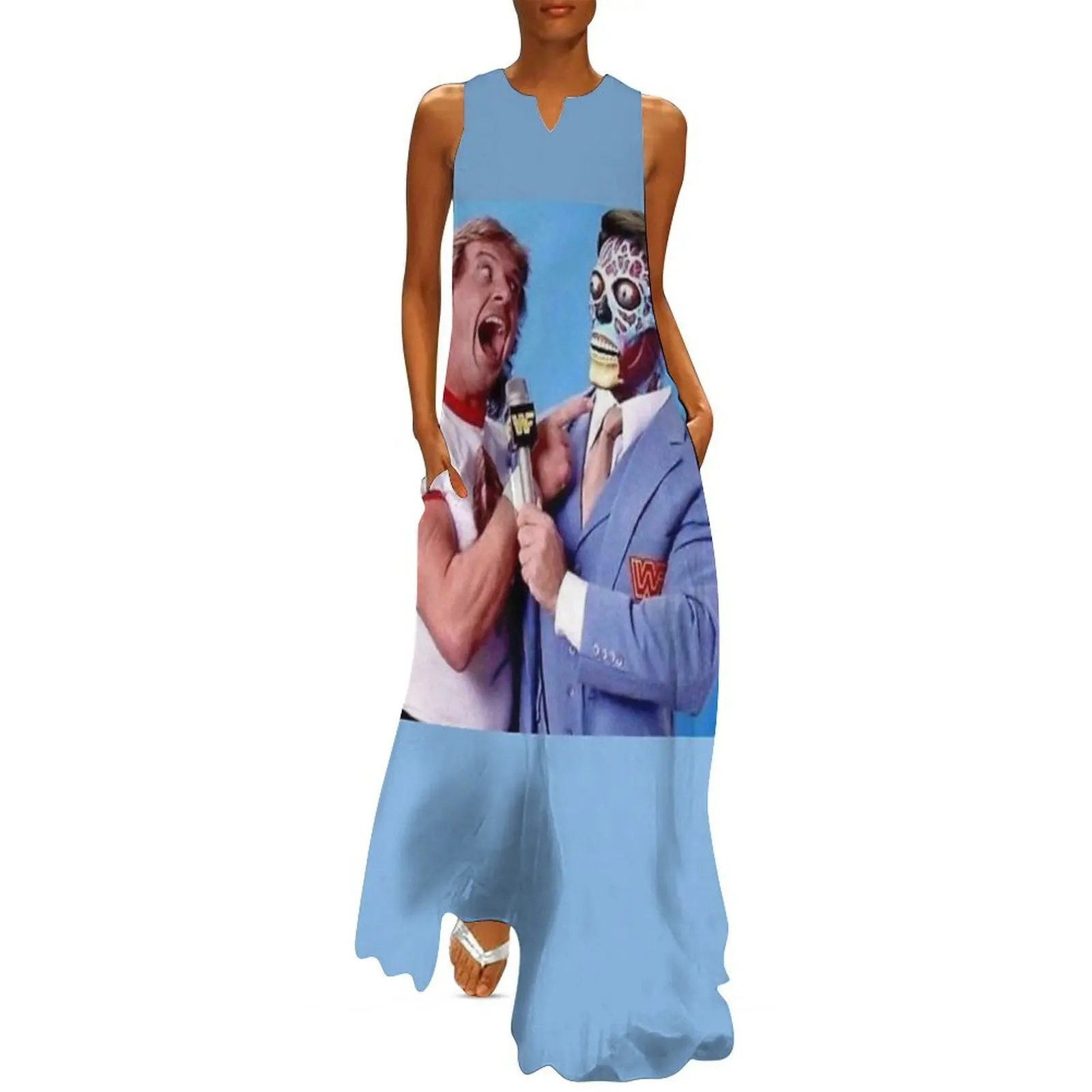 

THEY LIVE Long Dress women's summer clothing 2025 Dress for pregnant women Women's evening dress evening dresses women