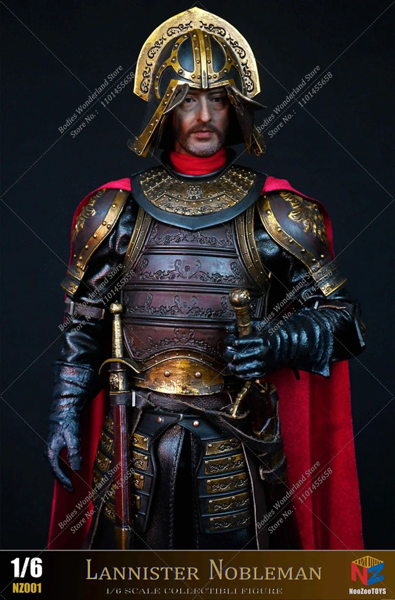 NOOZOOTOYS NZ001 NZ002 1/6 Scale Collectible Lannister of Army Hear me roar NOBLEMAN SERGEANT ชาย Solider Action Figure