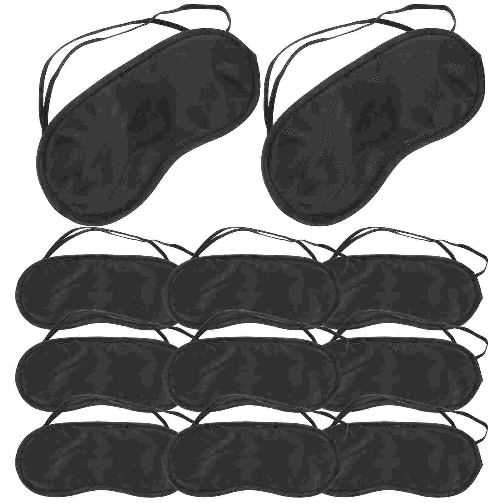 16 Pcs Number Disposable Eye Mask Travel Shadow Covers Polyester Cotton for Sleeping Silk