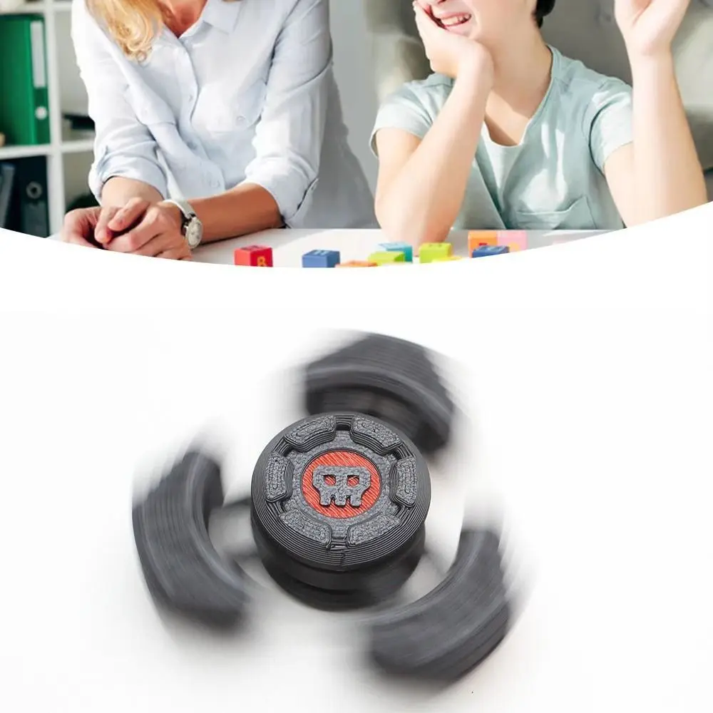 Plastikowy Spinner 3D Drukowany, Kombinacja Sliderów, Bez Oporu, Żyroskop Palcowy, Zabawki Palcowe, Ciekawy Żyroskop 3D