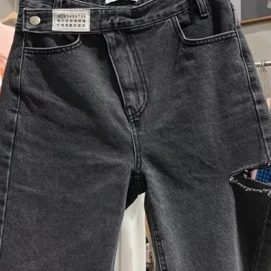 หลวมขากว้างเอวสูงห้าความยาว DENIM orts สําหรับผู้หญิงขนาด PLUS ฤดูร้อนสบายๆ Sle ฉีกขาดออกแบบกางเกงยีนส์ orts