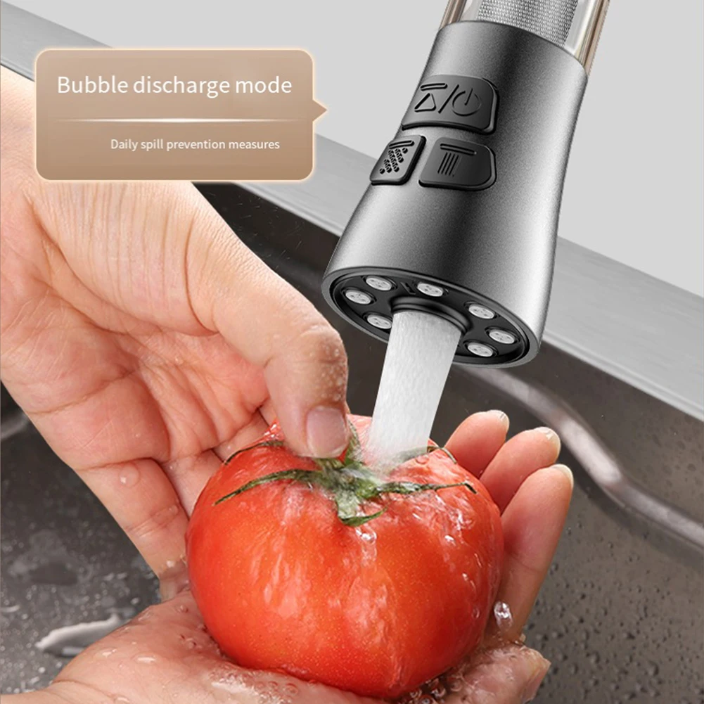 

Многофункциональный кухонный смеситель с насадкой, аэратор для домашней кухни, улучшенное давление воды, экологически чистый