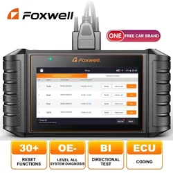 FOXWELL NT710 OBD2 Car Diagnostic Tools Bi-Directional Test IMMO A/F Adjust IMMO 30+ Reset All System ODB 2 Automotive Scanner