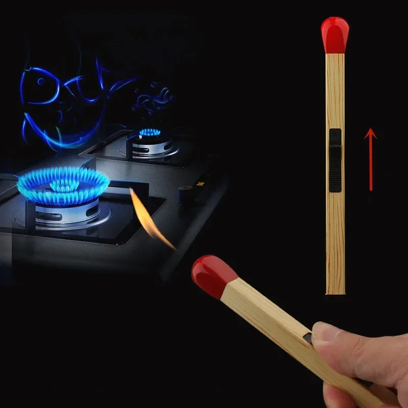 Practical Multifunctional Match Stick Ignition Gun Kitchen Gas Stove Outdoor Barbecue Special Lighter Household Ignition Tool