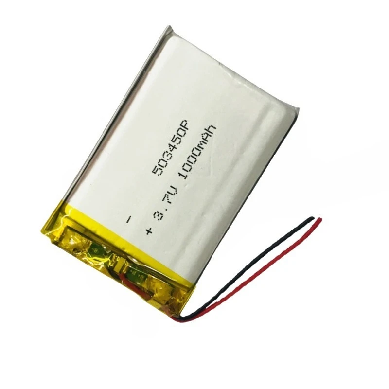 503450 3.7V 1000mAh Batteria ricaricabile ai polimeri di litio per Walkie Talkie PS4 Bateria Power GPS elettrico Smart Phone MP5