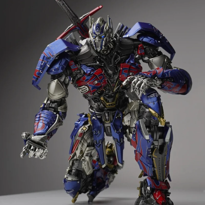 [متوفر] YOLOPARK Transformers Action Figure The Last Knight AMK PRO Series 20 سم نموذج مجموعة أوبتيموس برايم المشتركة المنقولة