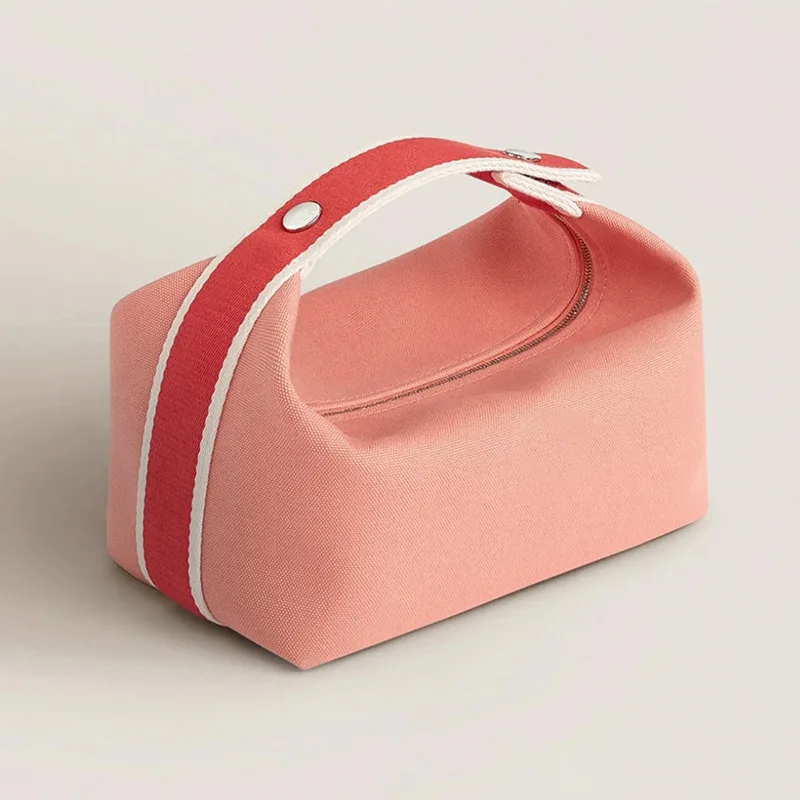 

Косметичка Повседневная сумка через плечо Холст для стирки Сумка bento большой вместимости
