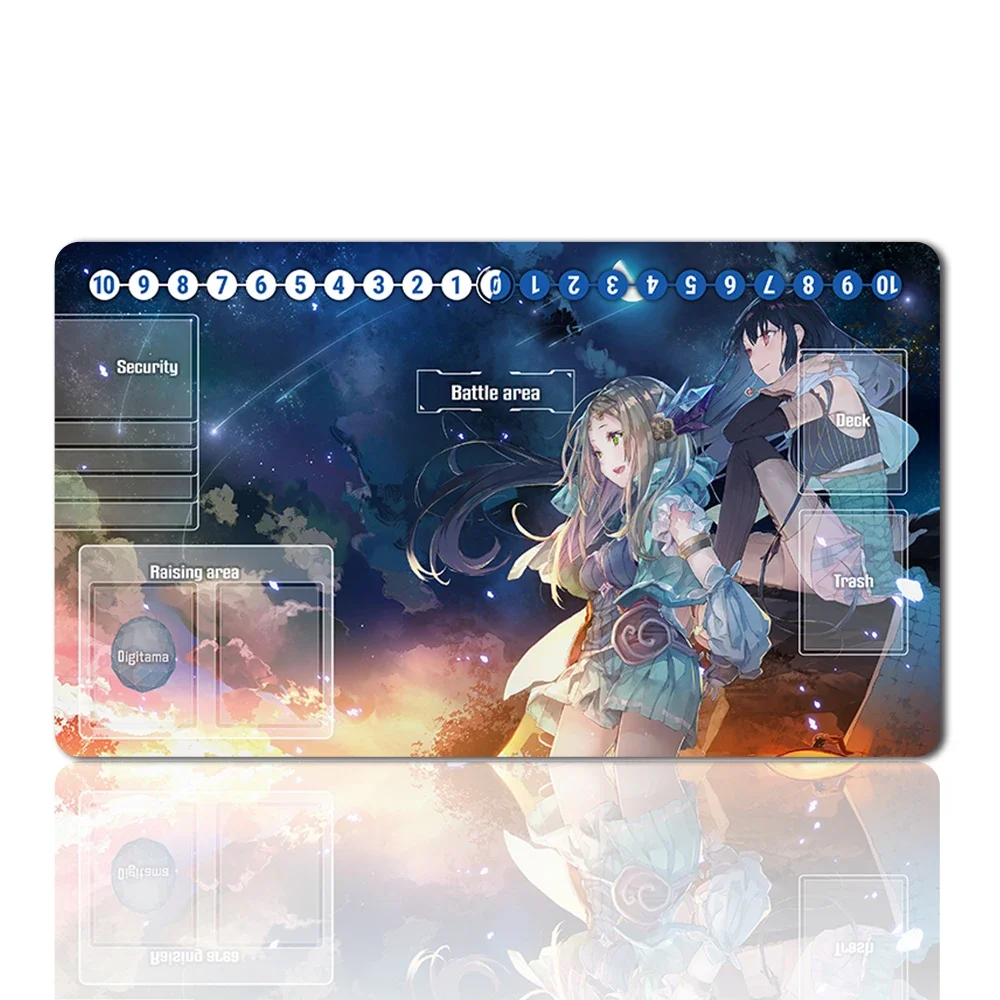 

30120874 - Настольный игровой коврик Digimon Playmat, размер 60X35 см, коврик для мыши, игровые коврики, совместимые с DTCG TCG CCG