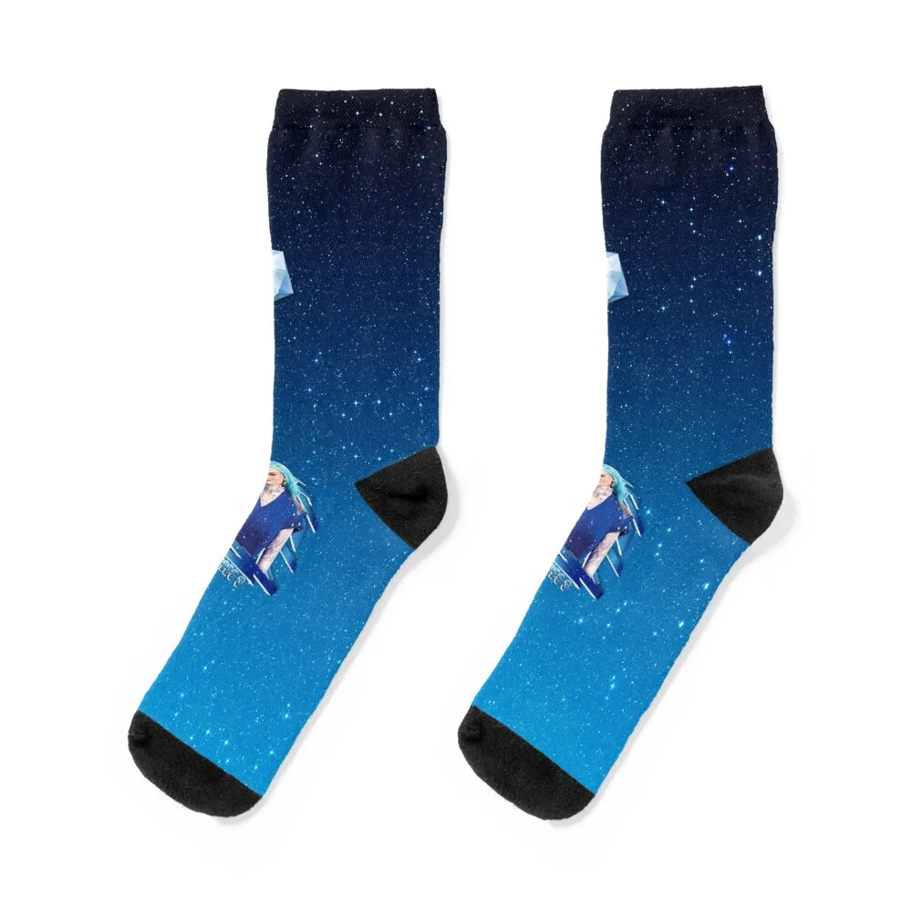 

Zombies 3 - Addison Alien - Galaxy Star Socks Men's crazy floral funny sock Socks Ladies Men's