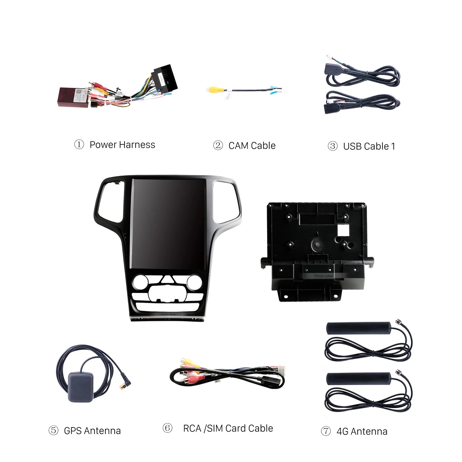 

Android Car Radio For Jeep Grand Cherokee 2014-2020 Auto Stereo Receiver Multimedia Player Video Gps Navigation Head Unit