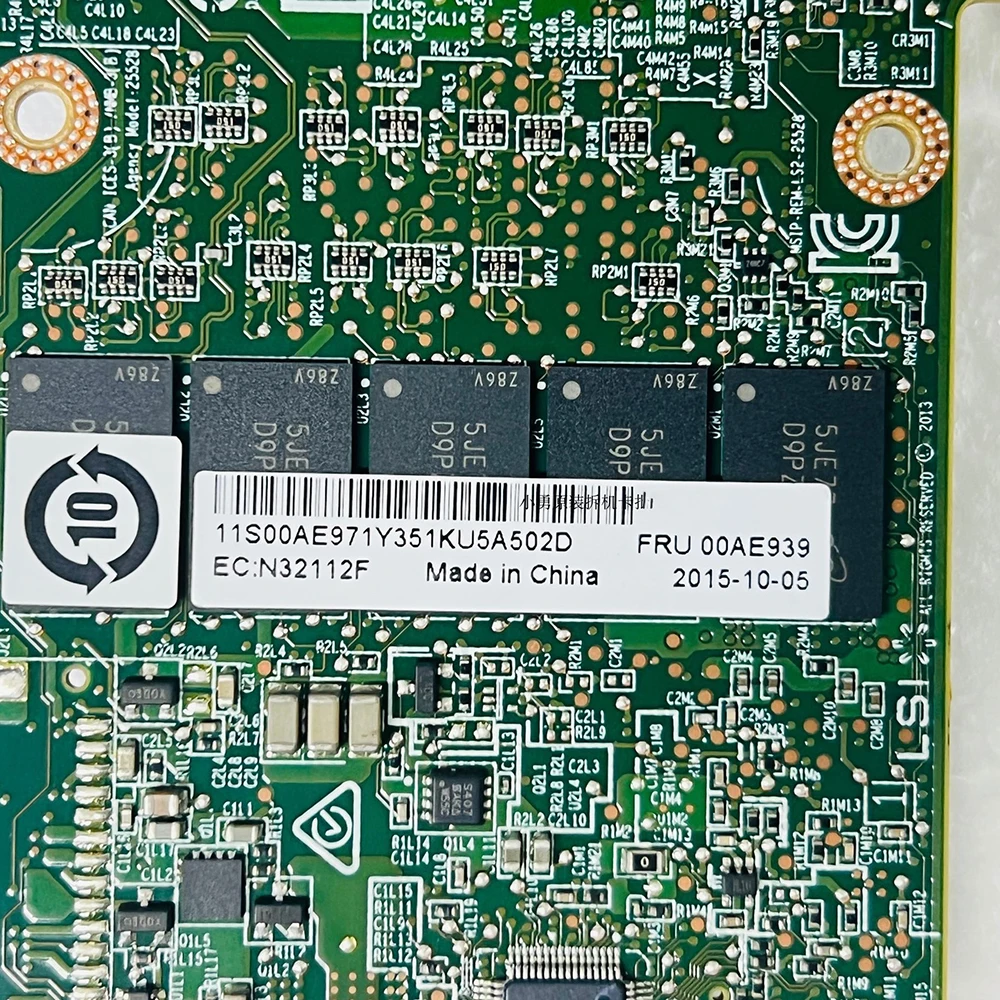 

2 ГБ SATA RAID 00AE939 00AE971 9380-8e SERVERAID M5225