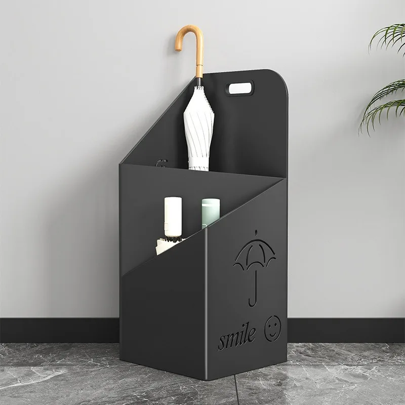 Iron Umbrella Stands Water-proof Umbrella Stand Large Modern Indoor Umbrellas Storage Holder Durable Porch Balcony Rain Gear