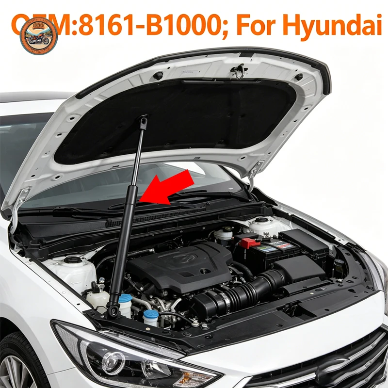 

For Genesis G80 2017 2018 2019 2020 Front Bonnet Strut Bar Support Rod Shock For Hyundai Genesis 2015-2016 81161-B1000 Car Parts