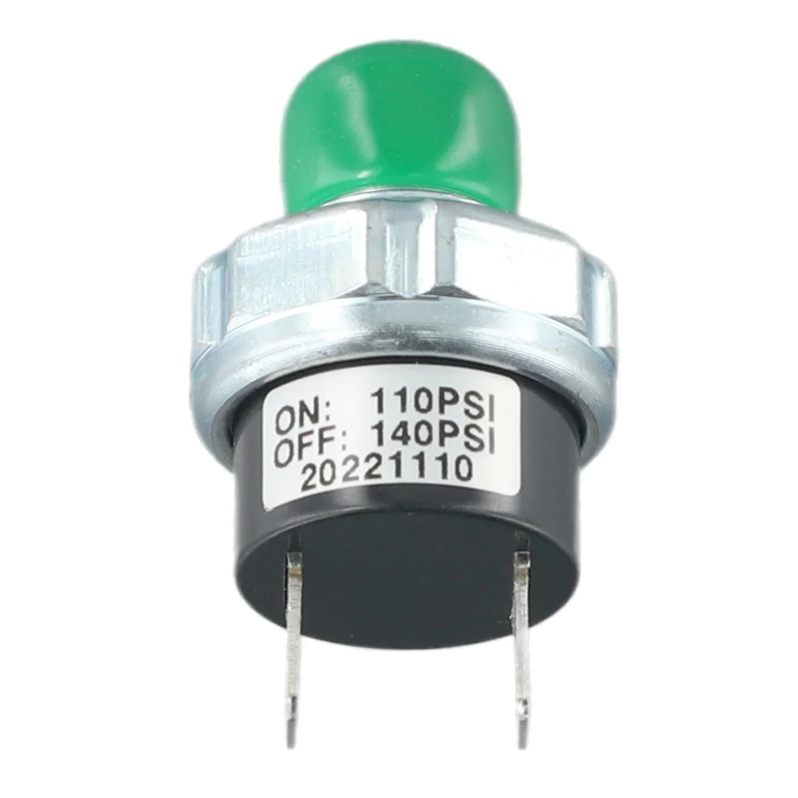 1/4-18 NPT Male Air Pressure Control Switch 110-140PSI 120-150PSI Air Compressor Valve Switch 20amp Rated