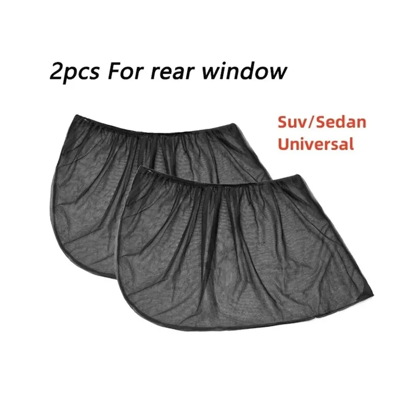 Universal Car Styling Accessories Sun Side Window Shade Curtain Rear Window Cover UV Protection Sunshade Visor Shield image 2