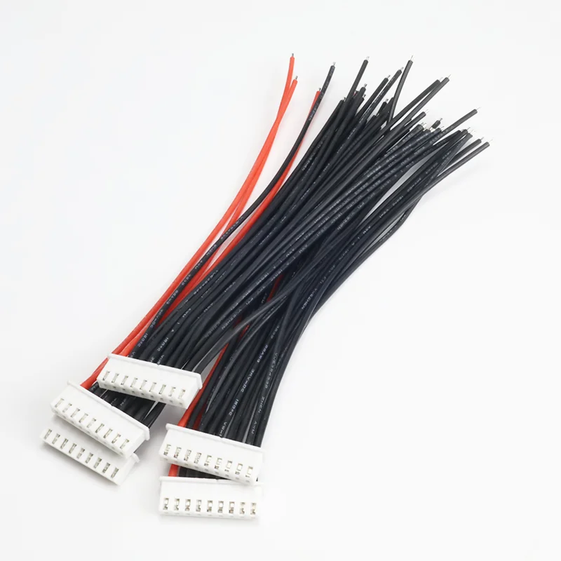 22AWG 300mm Cable 5pcs/lot 1S 2S 3S 4S 5S 6S 7S 8S  Lipo Battery Balance Charger Imax B6 Connector Plug Cable Aviation RC Model view 6