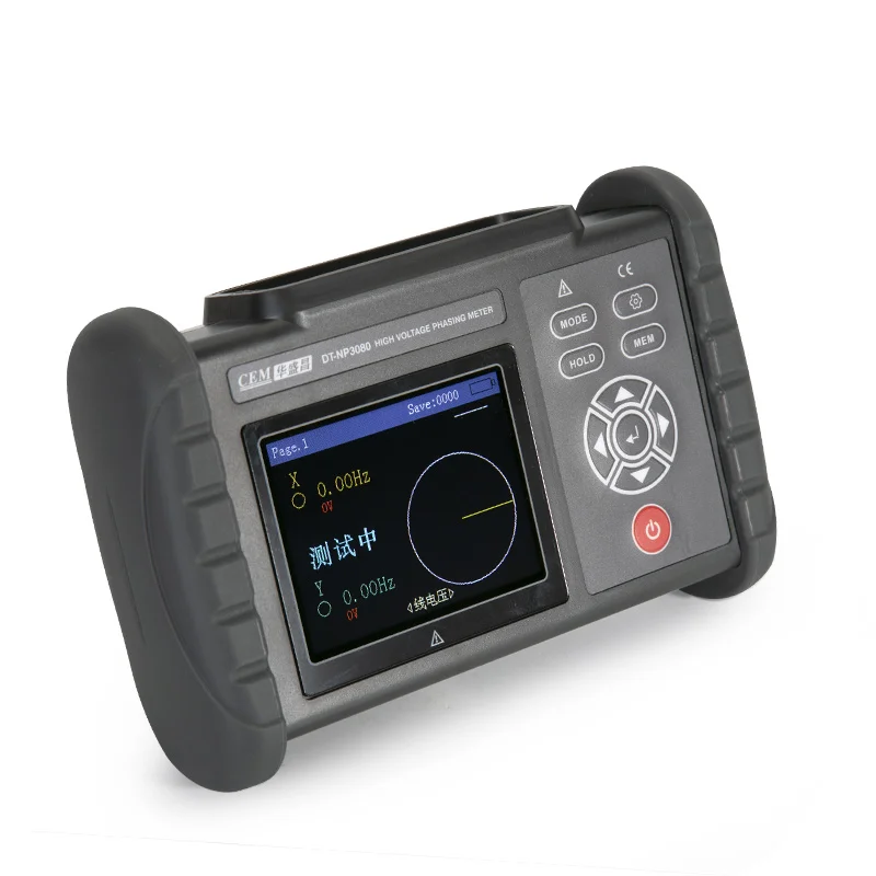 

CEM Wireless High Voltage Phase Comparison Tester with Voice for Phase Comparison and Electrical Inspection DT-NP3080/3080A