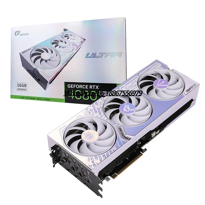 Colorful RTX 4080 SUPER 16G Fire God Water God New Game AI Design Esports Game Independent Graphics Card RTX 4080 SUPER Ultra W