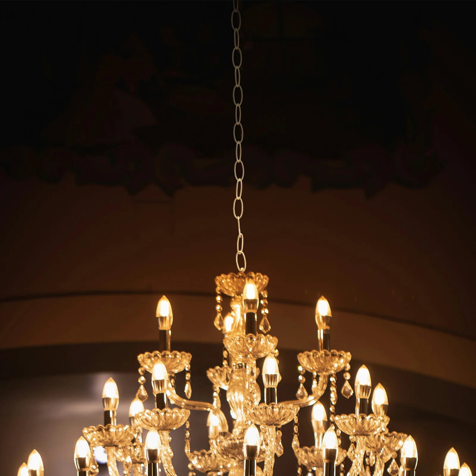 

Metal Lighting Chain 10-Pack Rustproof Decorative Lamp Fixture Chain for Ceiling Light Chandelier Pendant Hanging Extension