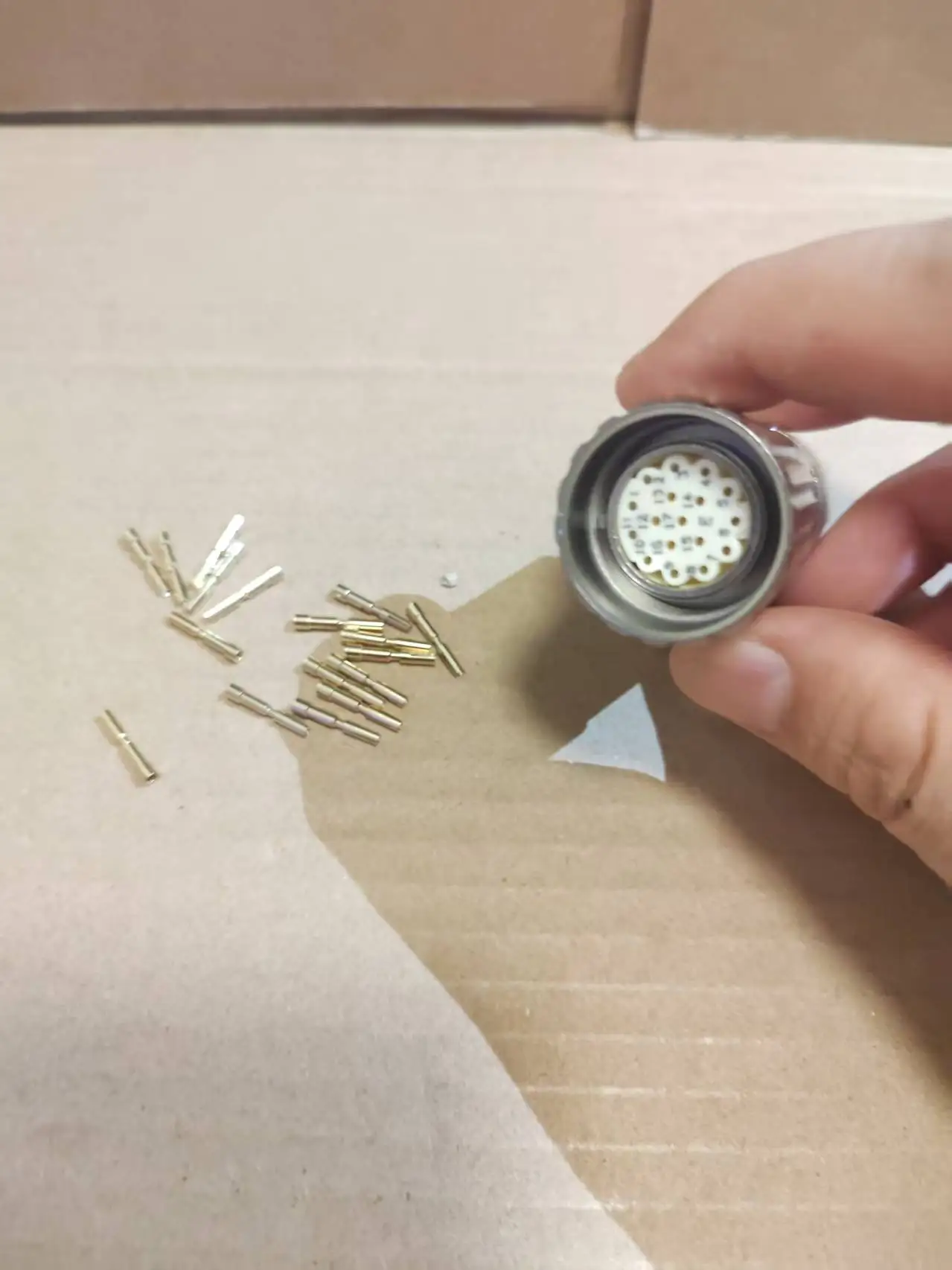 M623 Aviation Connector 17-Pin Straight Socket Type 8PIN Clockwise Servo Motor Encoder Female and Male