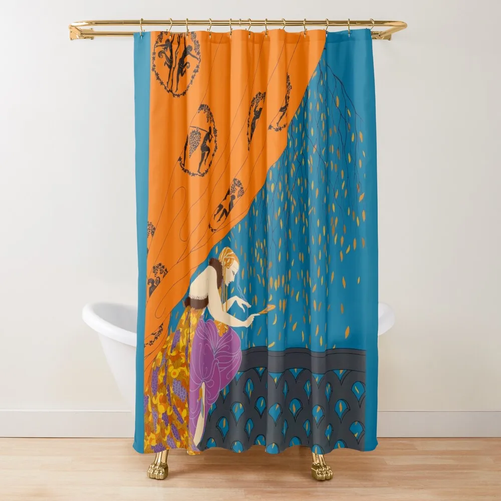 

Ert - Fall Shower Curtain For The Bathroom Bathroom Deco Set For Bathroom Shower Bath Curtain