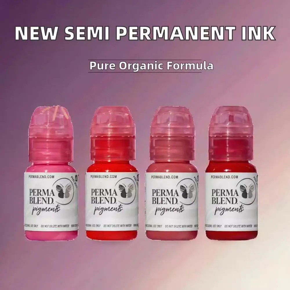 2026 Perma Blend Permanent Makeup Inks For Eyebrows Eyeliner Lip Microblading Eyebrow Beauty Tattoo Pigment Color Art Supplies