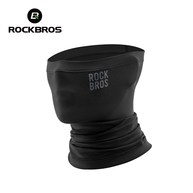 ROCKBROS maska ​​narciarska zimowy ciepły szalik turystyczny polarowy szalik na szyję Camping piesze wycieczki kominiarka kolarska maska ​​na twarz wiatroszczelna oddychająca