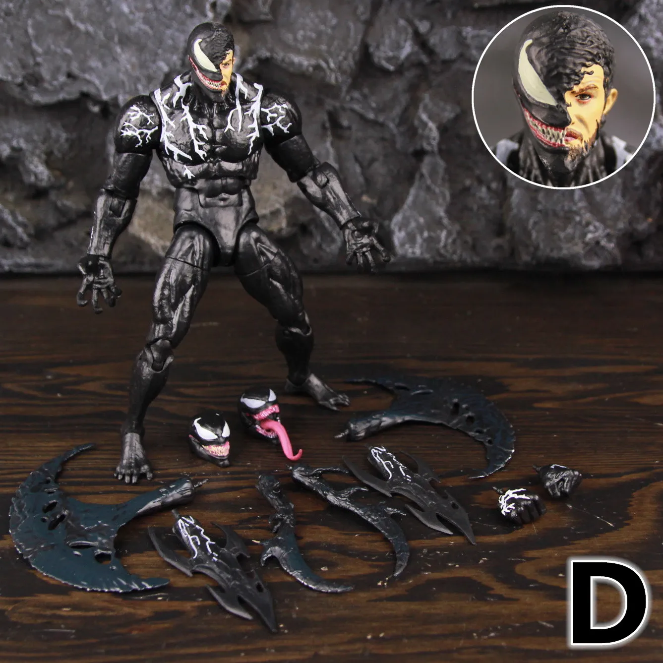 MARVEL VENOM KING IN BLACK ヴェノム　フィギュア　6個 Amazon.co.jp: マーベル レジェンドシリーズ ヴェノム マルチパック 6