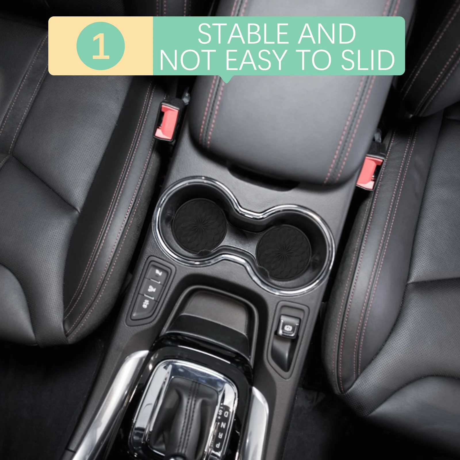 

4 шт., автомобильные подставки для чашек, ПВХ, термостойкие, устойчивые, анти-держатели, накладки, аксессуары для салона автомобиля, подставка