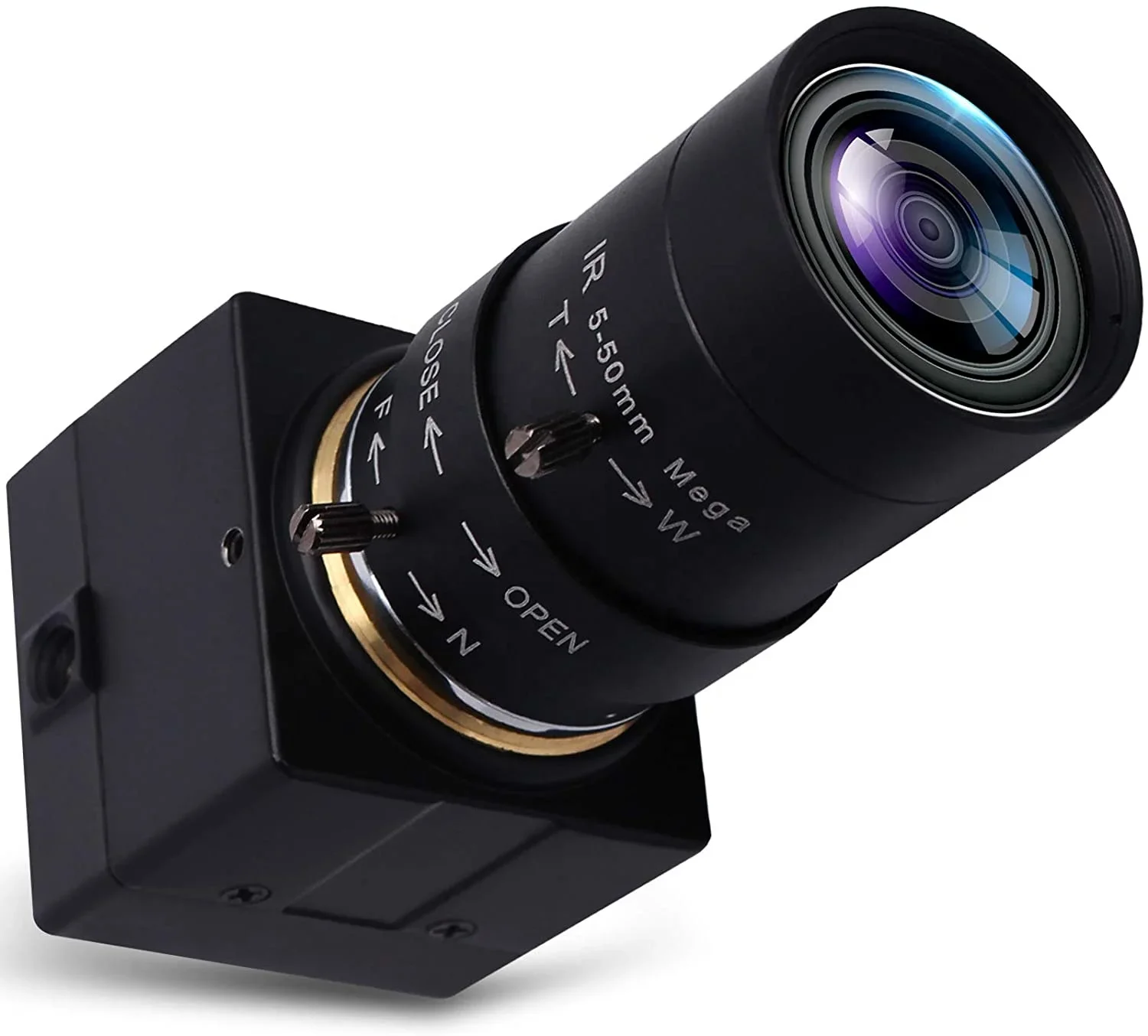 2025 ELP High Definition 8MP 3264X2448 USB cam with CS 5-50mm Varifocla Lens for HD Security System ELP-USB8MP02G-SFV(5-50)