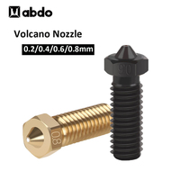 Volcano Nozzle 3D Printer Parts High Quality Nozzles for Artillery Sidewinder X1 X2 Vyper Hotend Hardened Steel nozzle
