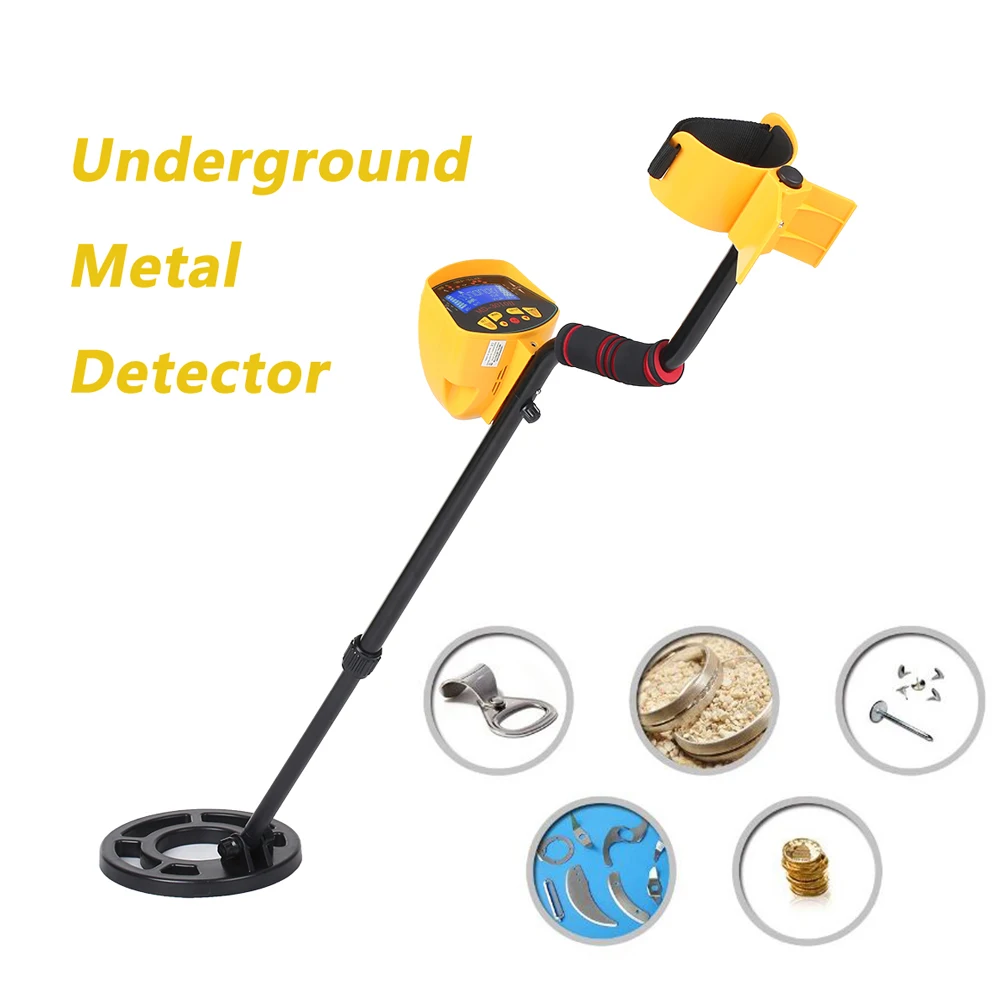 MD3010II High Sensitivity Underground Metal Detector Gold Digger Treasure Hunter Metal Finder Treasures Seeking Tool