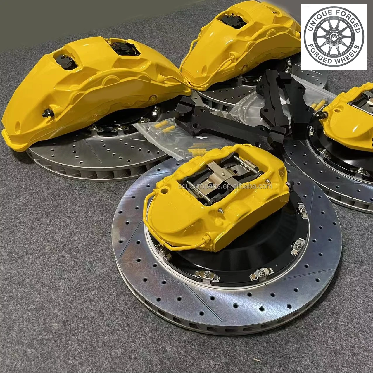 

26 Style Factory Wholesale 10 Piston Brake Calipers 412MM 420MM 440MM Disc Front BBK