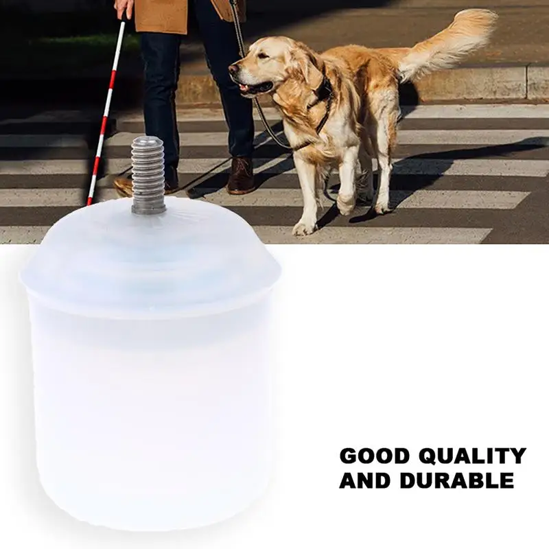1Pcs Adjustable Rolling Cane Tip Blind Walking Stick Protection Head For Daily