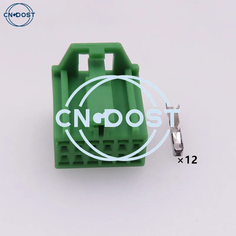 1 Set 12 Pin AC Assembly Auto Unsealed Plug For Benz 0.6 Series Car Rearview Mirror Atmosphere Lamp Electric Wire Socket