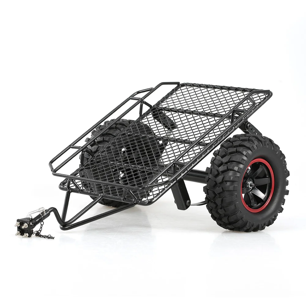 Metal RC Trailer Hopper Frame Simulation For 1/10 Rock Crawler Truck Trail Traxxas TRX-4 TRX4 Axial SCX10 RC4WD D90 CC01