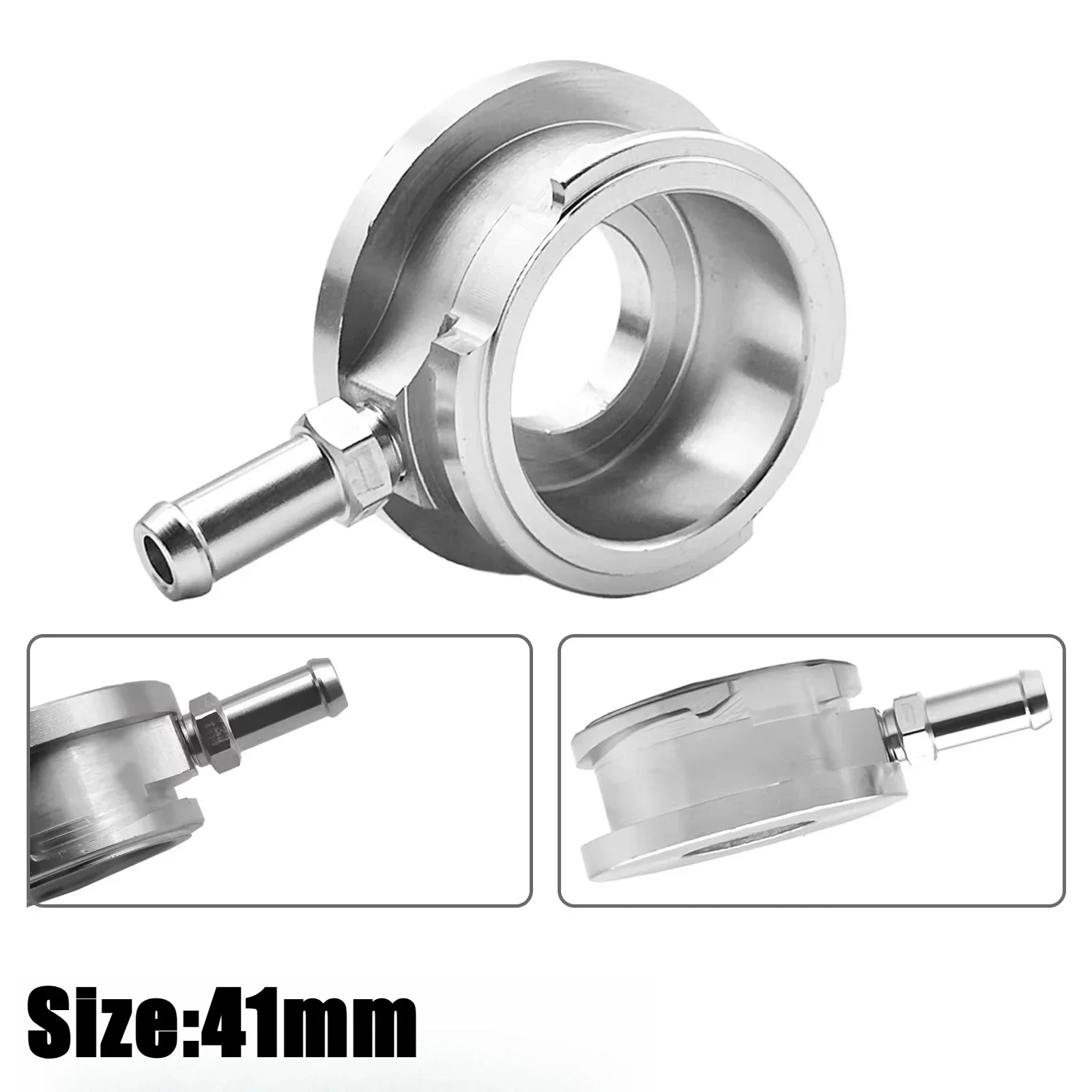 

Aluminum Weld On Radiator Filler Neck 1.65" ID 41mm Radiator Inlet With Cap Accessories Cooling System Systems Aluminium Car