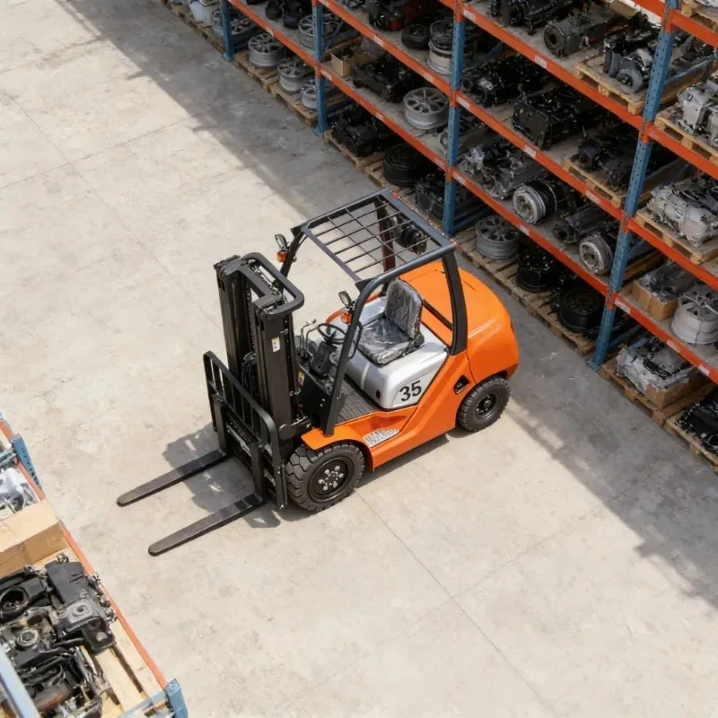 Electric Forklift 2 Ton Triple Mast Reach Truck For High Rack Warehouse To Stack Goods Precisely With Advanced Electronic