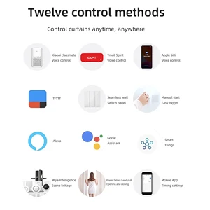 Tuya wi-fi, alexa Zigbee, Alexa, Google, Akıllı Ev Sistemi, perde elektrikli parça Montajı motora bir perde için dick'te 8 büyük satış-no. 6