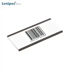 C Profile Magnetic Label Holder Strip With Pvc Paper Rubber Magnet Flexible Magnets Shelf Label Length 100mm