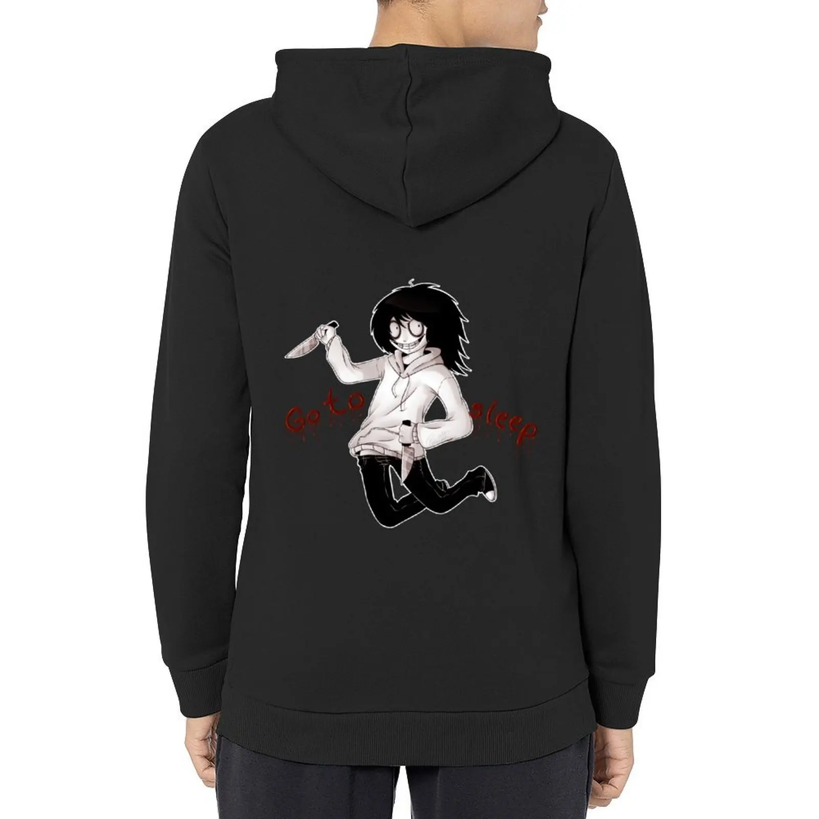 

Jeff the Killer Hoodie men's sweat-shirt autumn clothes anime clothing winter clothes mens hoodies