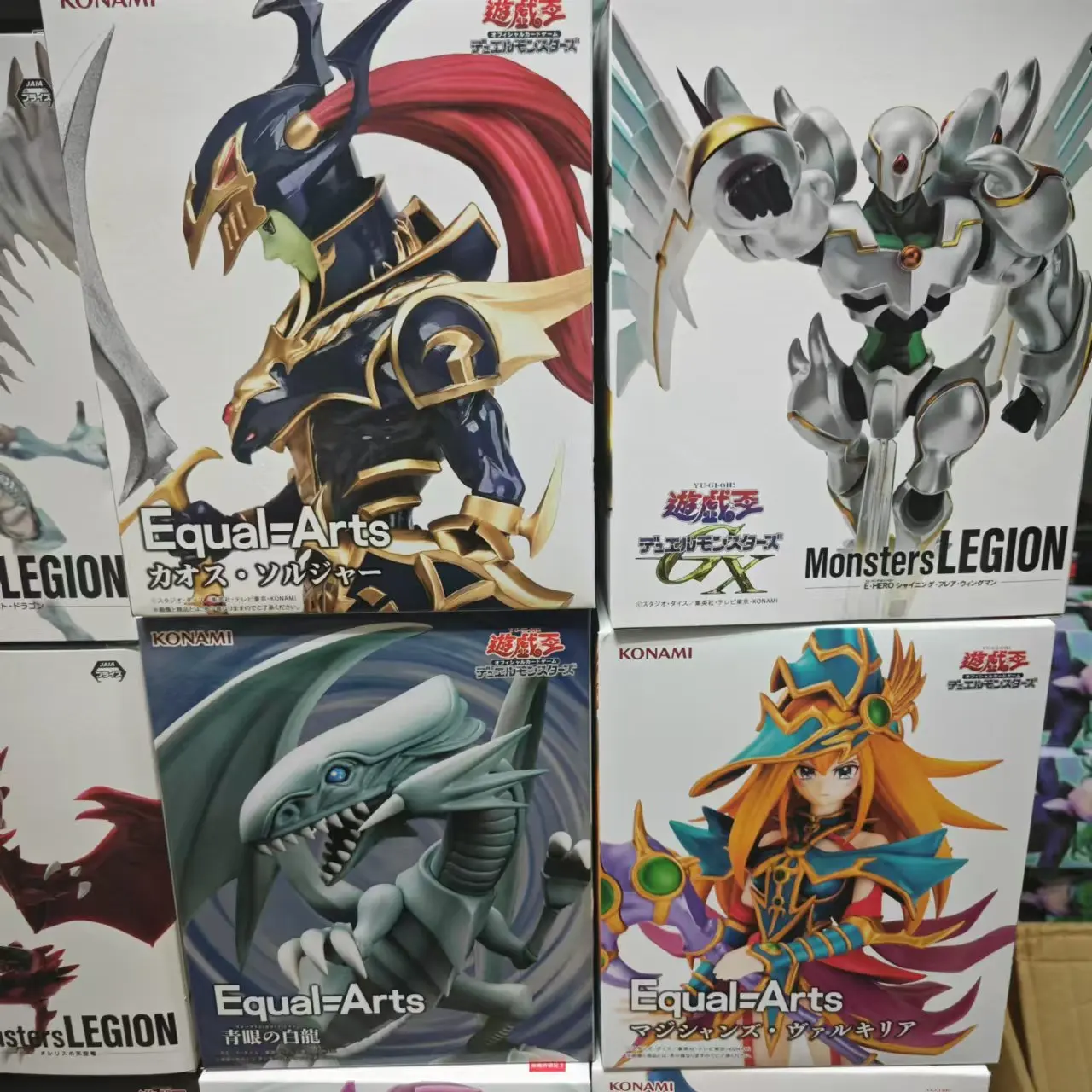 الأصلي كونامي وحوش الفيلق إله أوبليسك العذبة السماء التنين يو غي أوه! ألعاب تمثال الحركة من مادة PVC